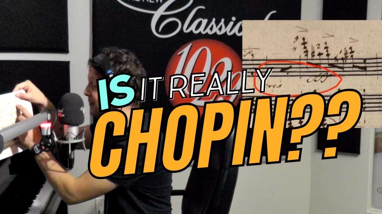 Is Chopin’s Newly Discovered Waltz Authentic?